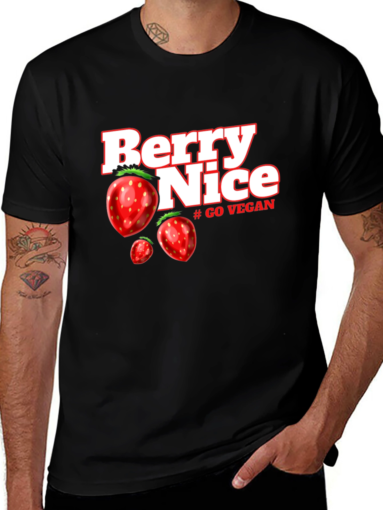 Berry Nice Vegan T-Shirt
