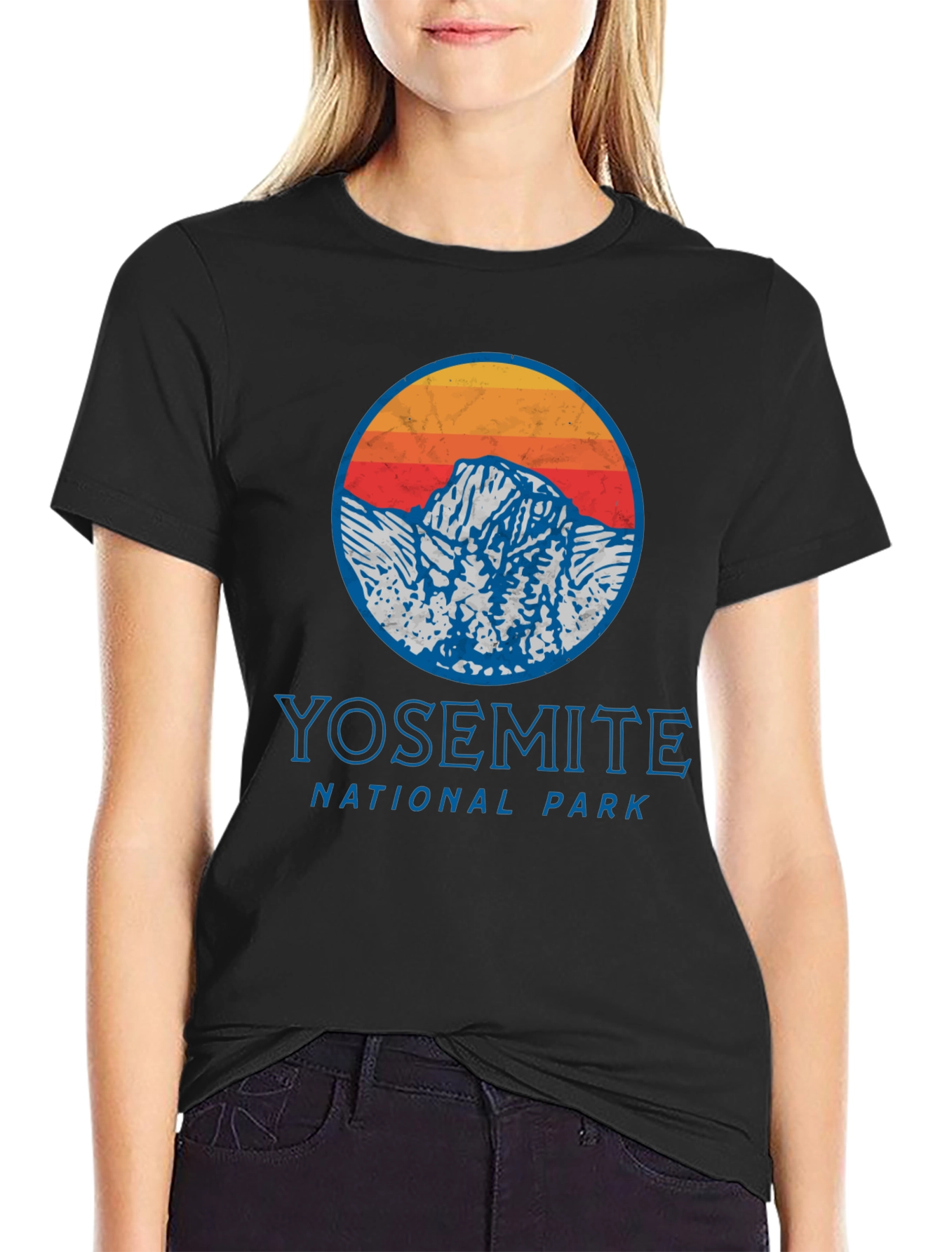 Yosemite National Park Graphic Tee - Retro Style