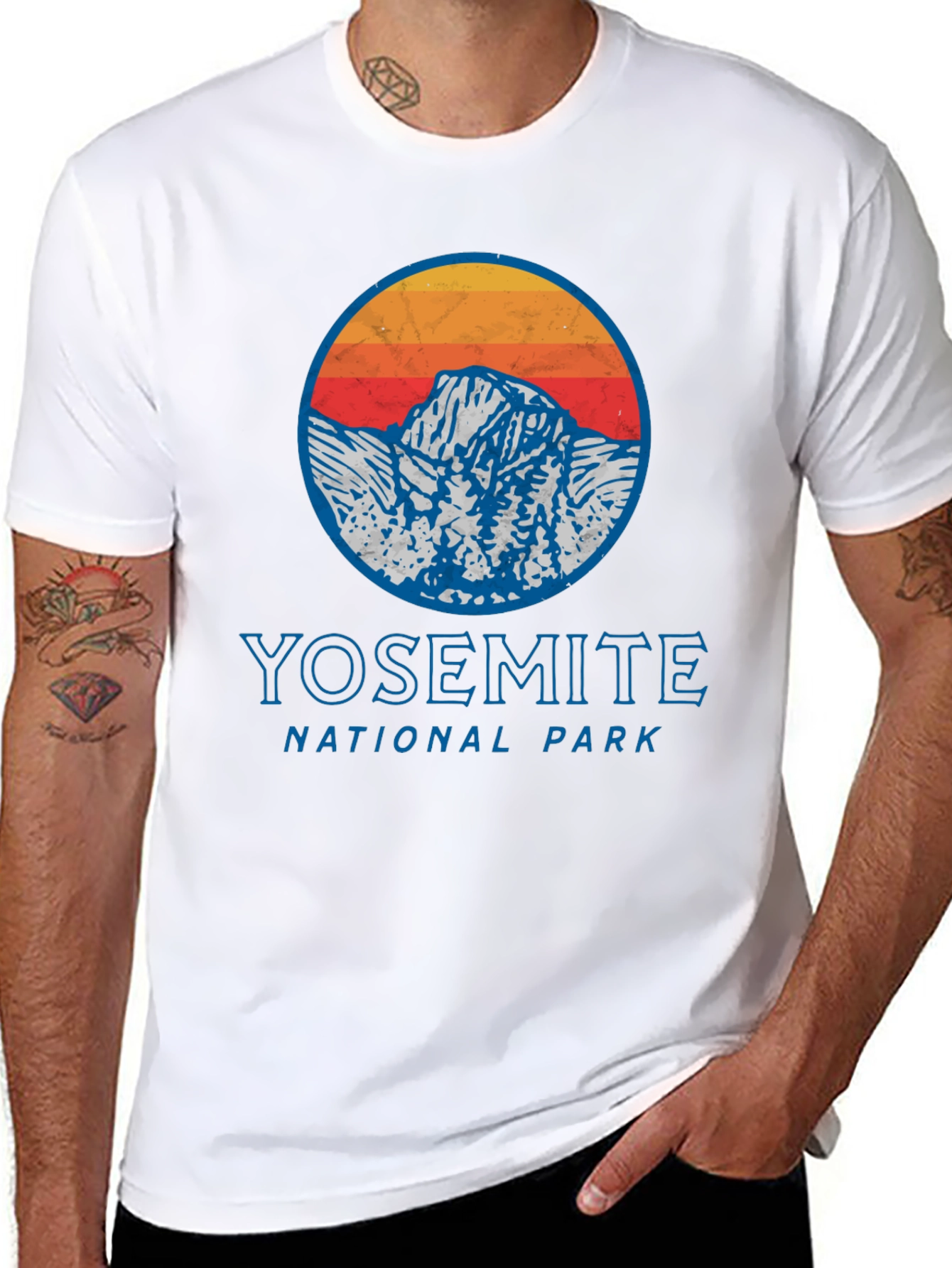 Yosemite National Park Graphic Tee - Retro Style