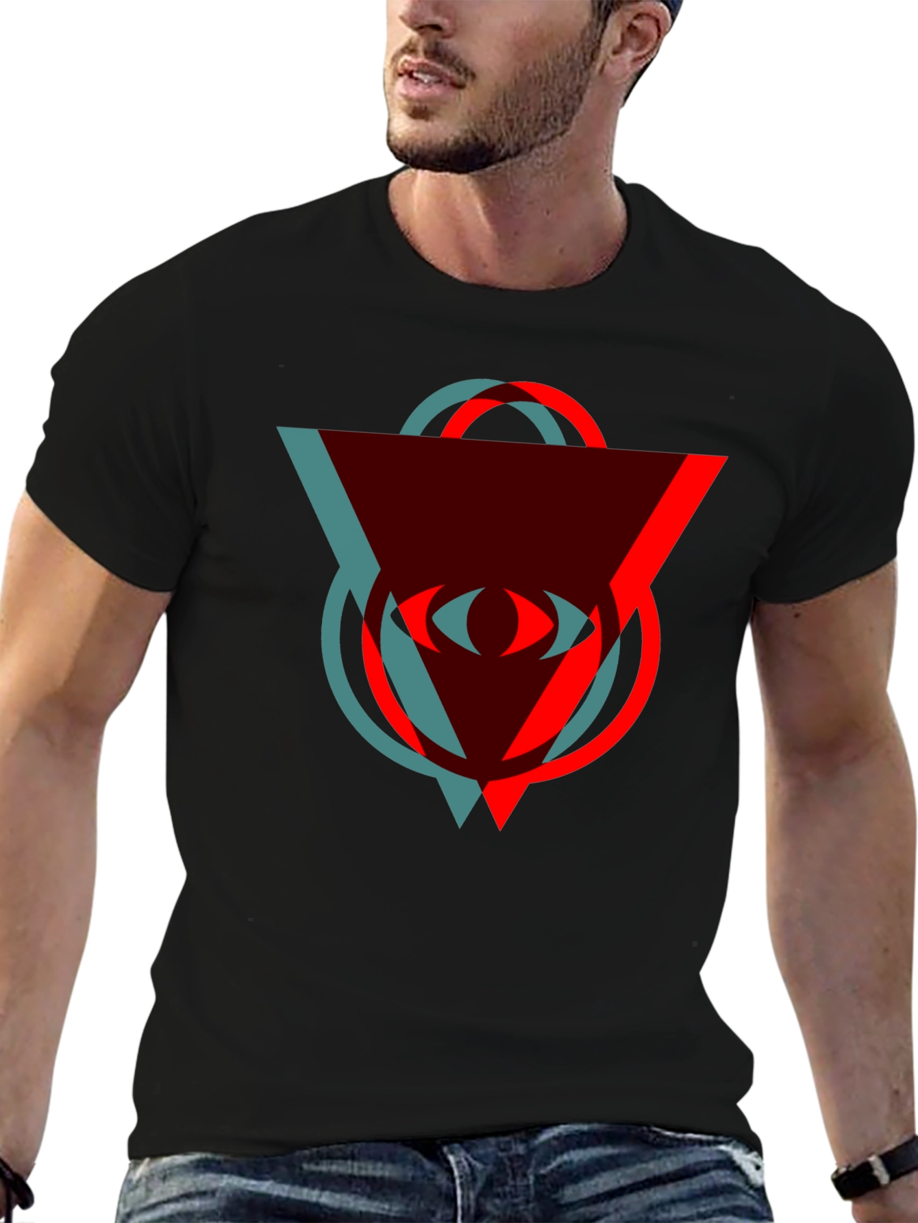 Abstract Graphic Tee - Modern Streetwear