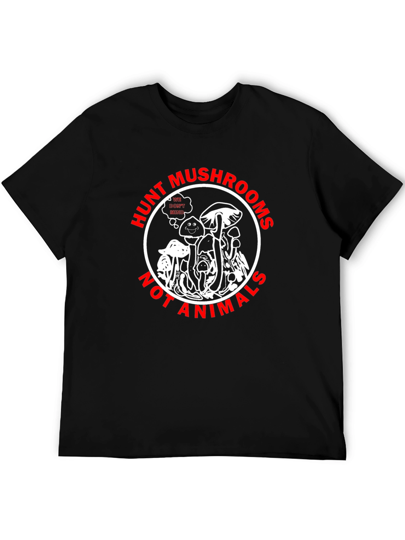 Hunt Mushrooms Graphic T-Shirt