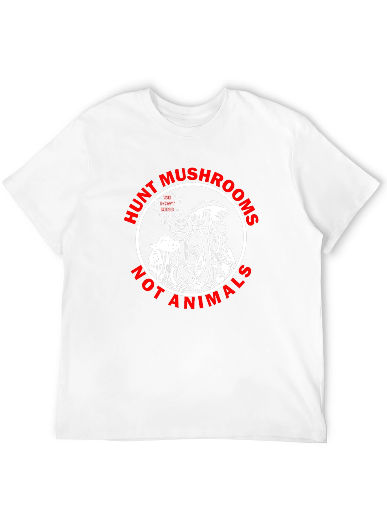 Hunt Mushrooms Graphic T-Shirt