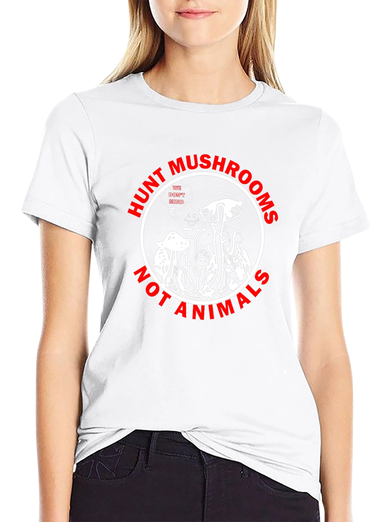 Hunt Mushrooms Graphic T-Shirt