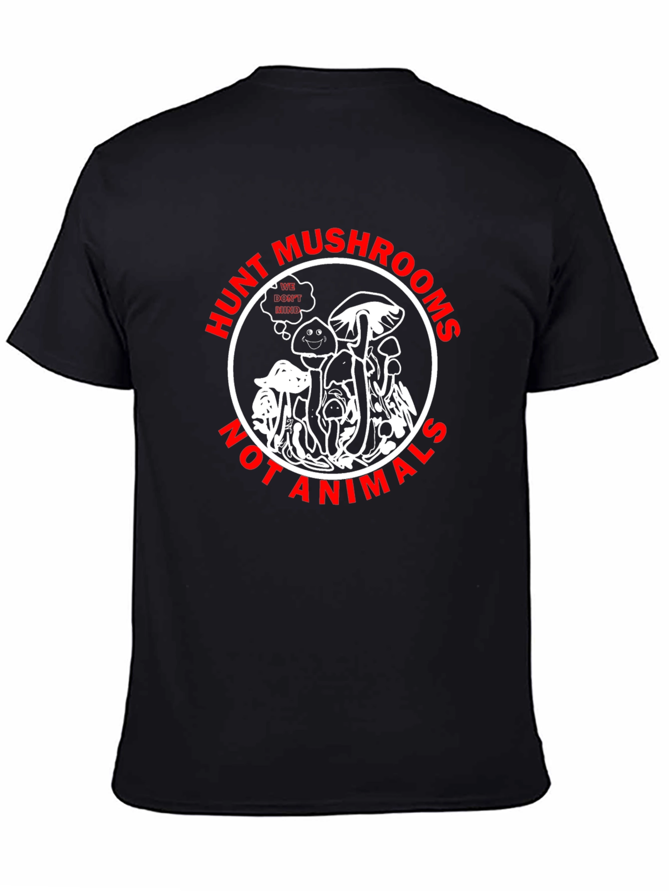 Hunt Mushrooms Graphic T-Shirt