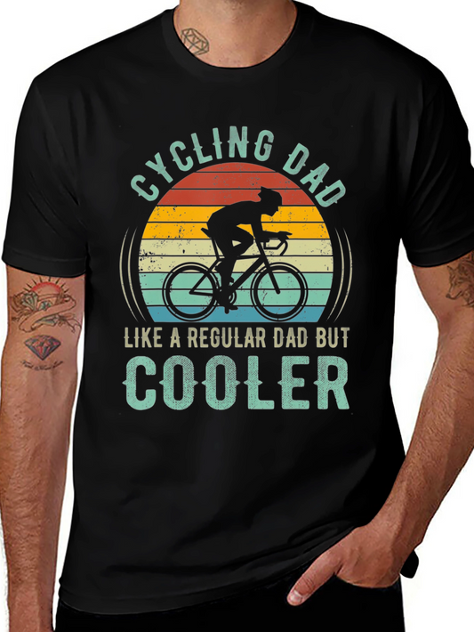Cycling Dad T-Shirt - Cool Dad Edition