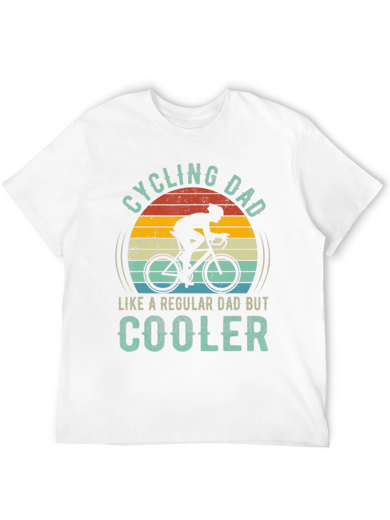 Cycling Dad T-Shirt - Cool Dad Edition
