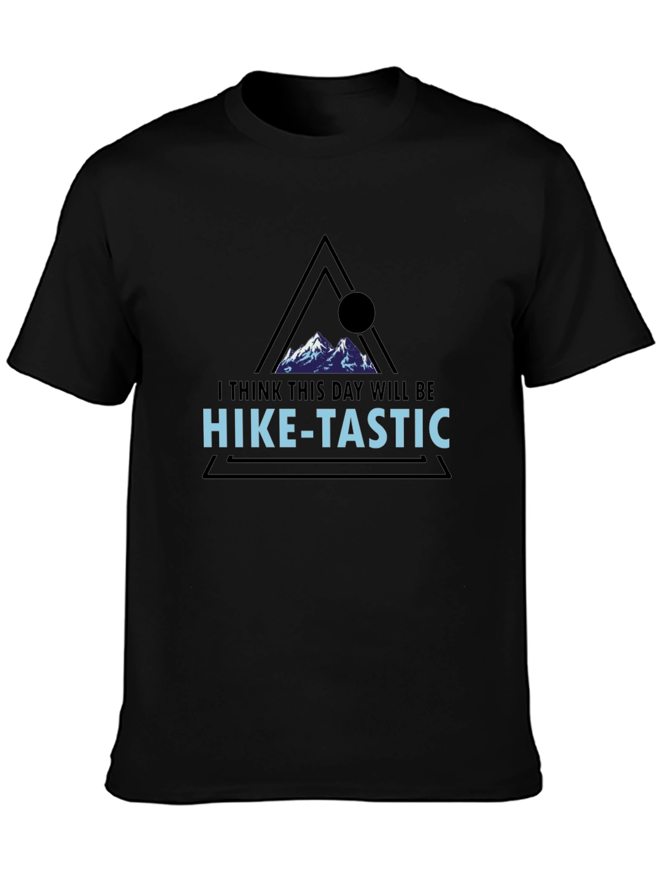 Hike-Tastic Black Graphic Tee