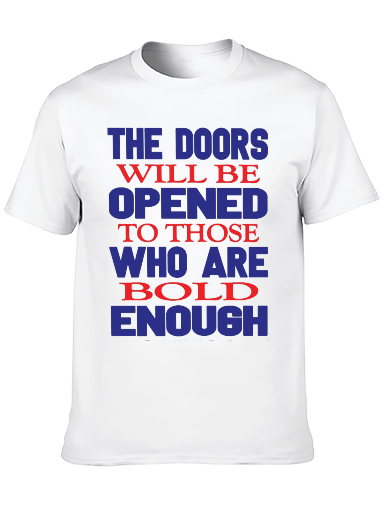 Bold Enough Graphic Tee - Motivational T-Shirt
