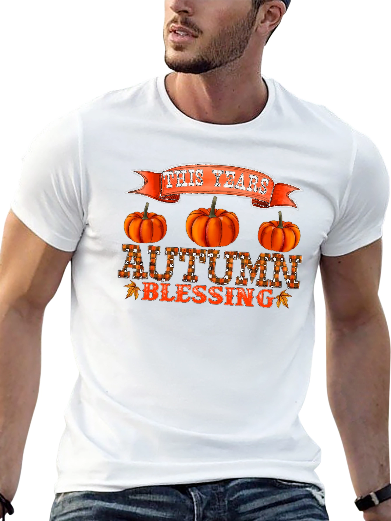 Autumn Blessings T-Shirt Pumpkin Fall Season