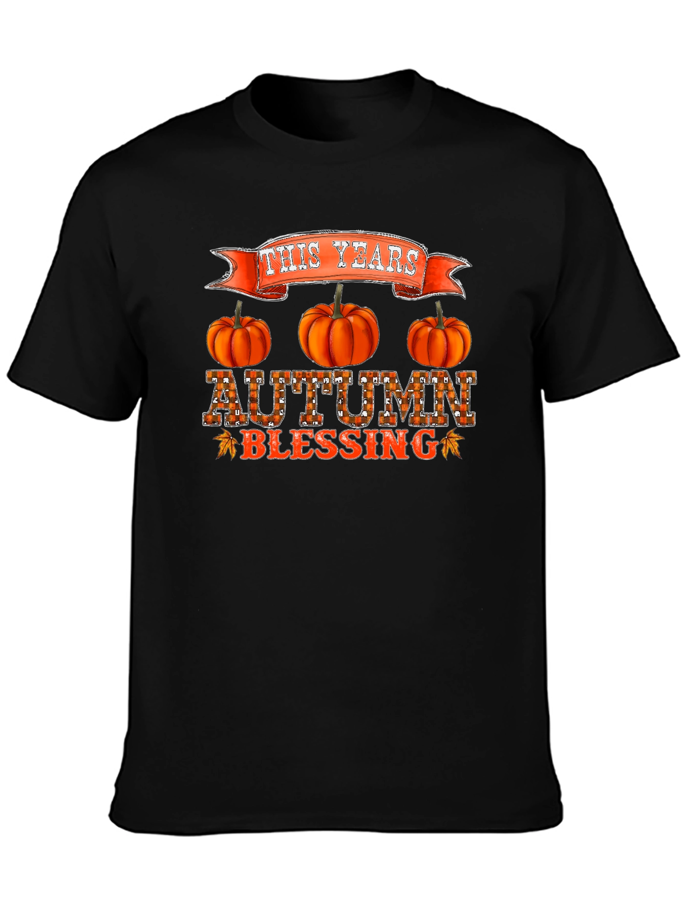 Autumn Blessings T-Shirt Pumpkin Fall Season