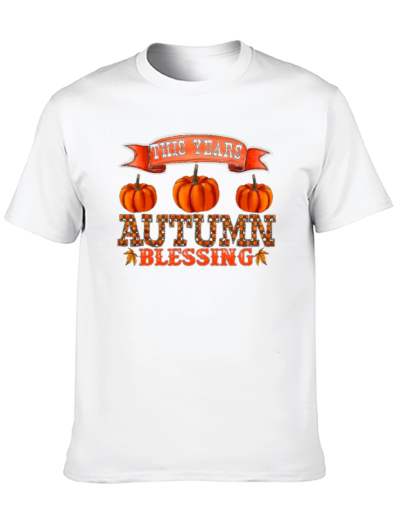 Autumn Blessings T-Shirt Pumpkin Fall Season