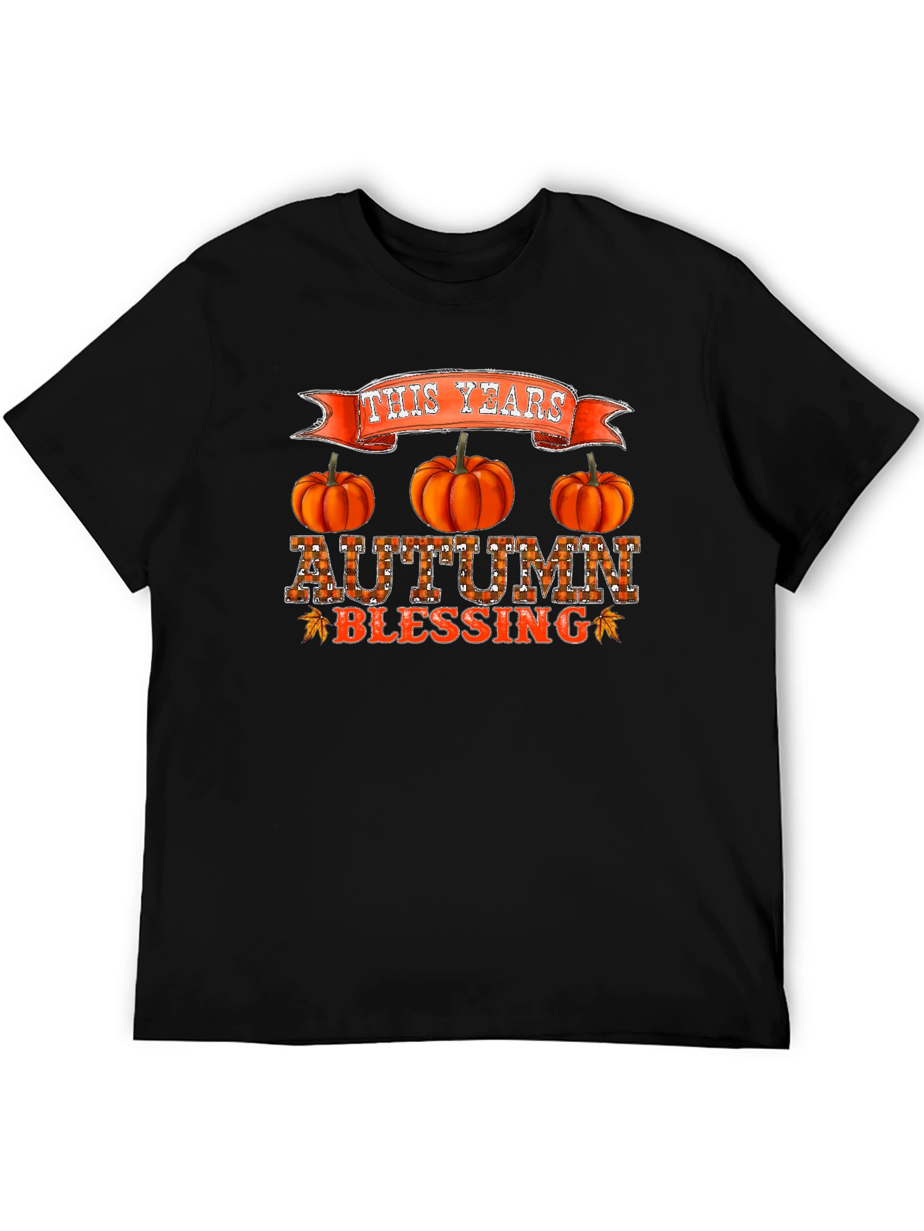 Autumn Blessings T-Shirt Pumpkin Fall Season