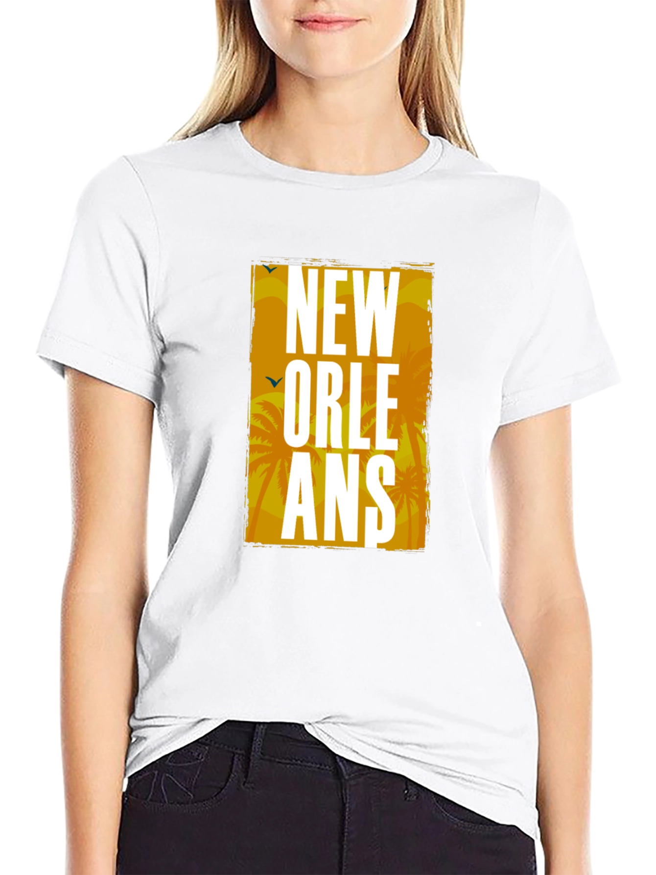 New Orleans Graphic Tee - Mens Black T-Shirt