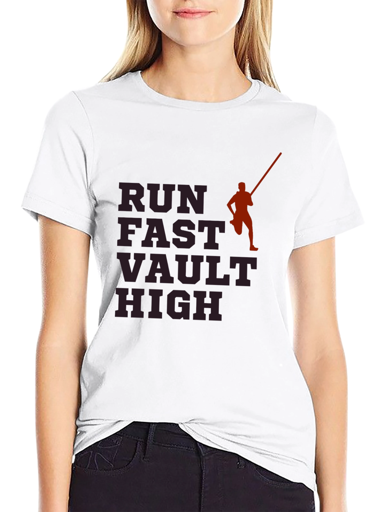 Run Fast Vault High T-Shirt