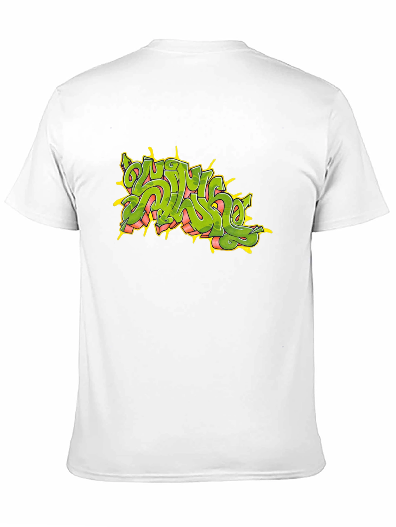 Graffiti Graphic Black T-Shirt