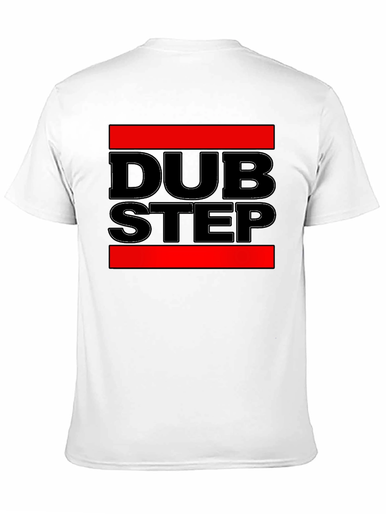 Dubstep Graphic Tee - Bold Black T-Shirt