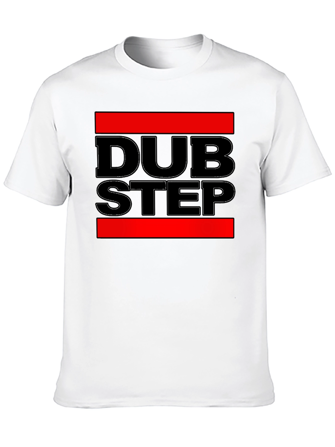Dubstep Graphic Tee - Bold Black T-Shirt