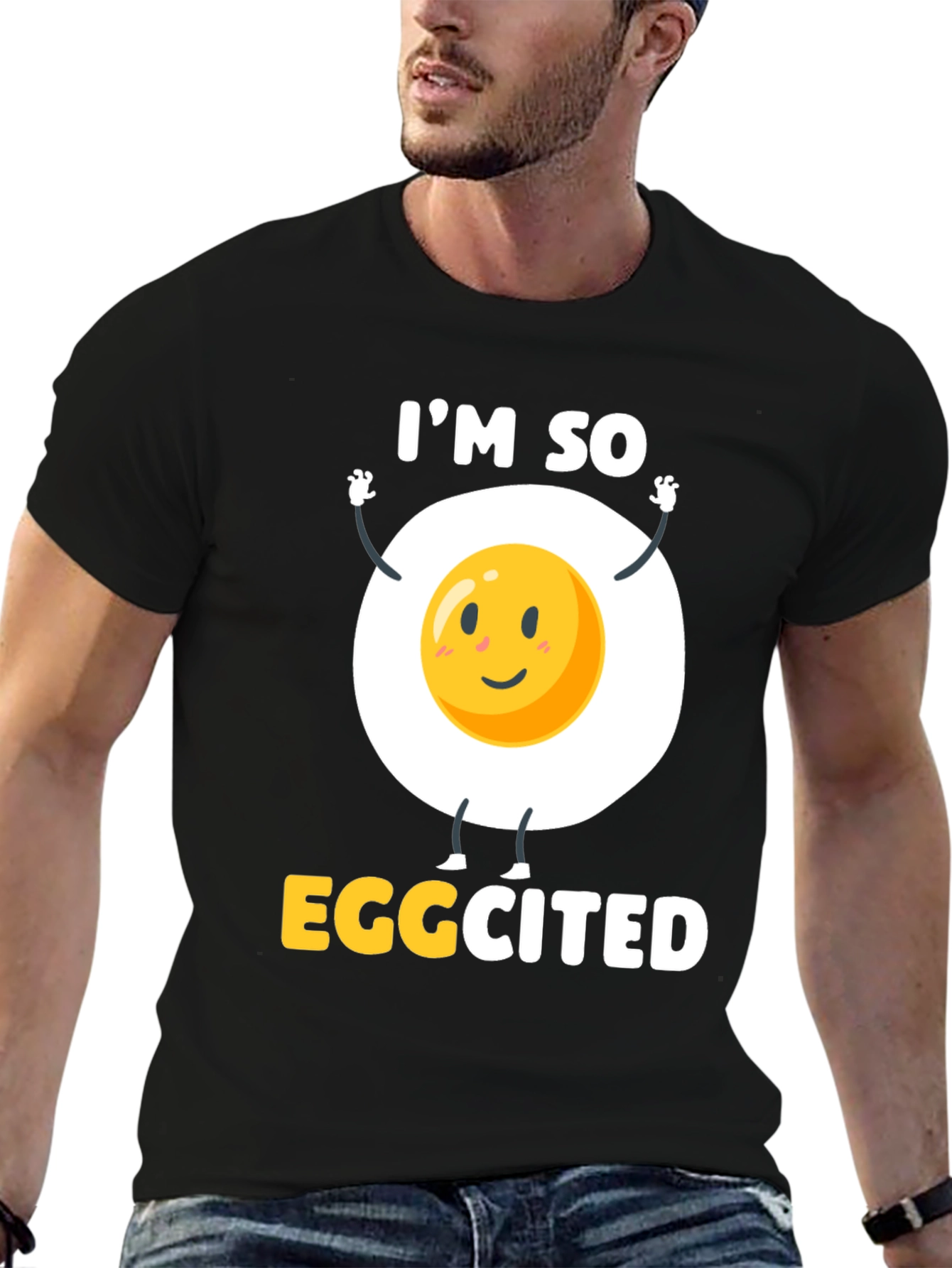 Im So Eggcited Graphic Tee