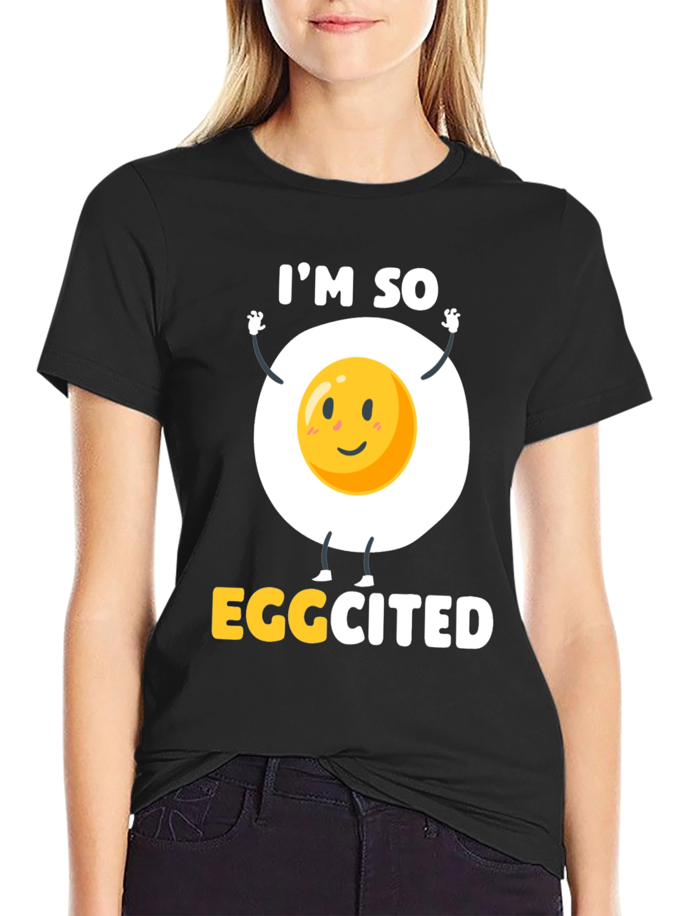 Im So Eggcited Graphic Tee