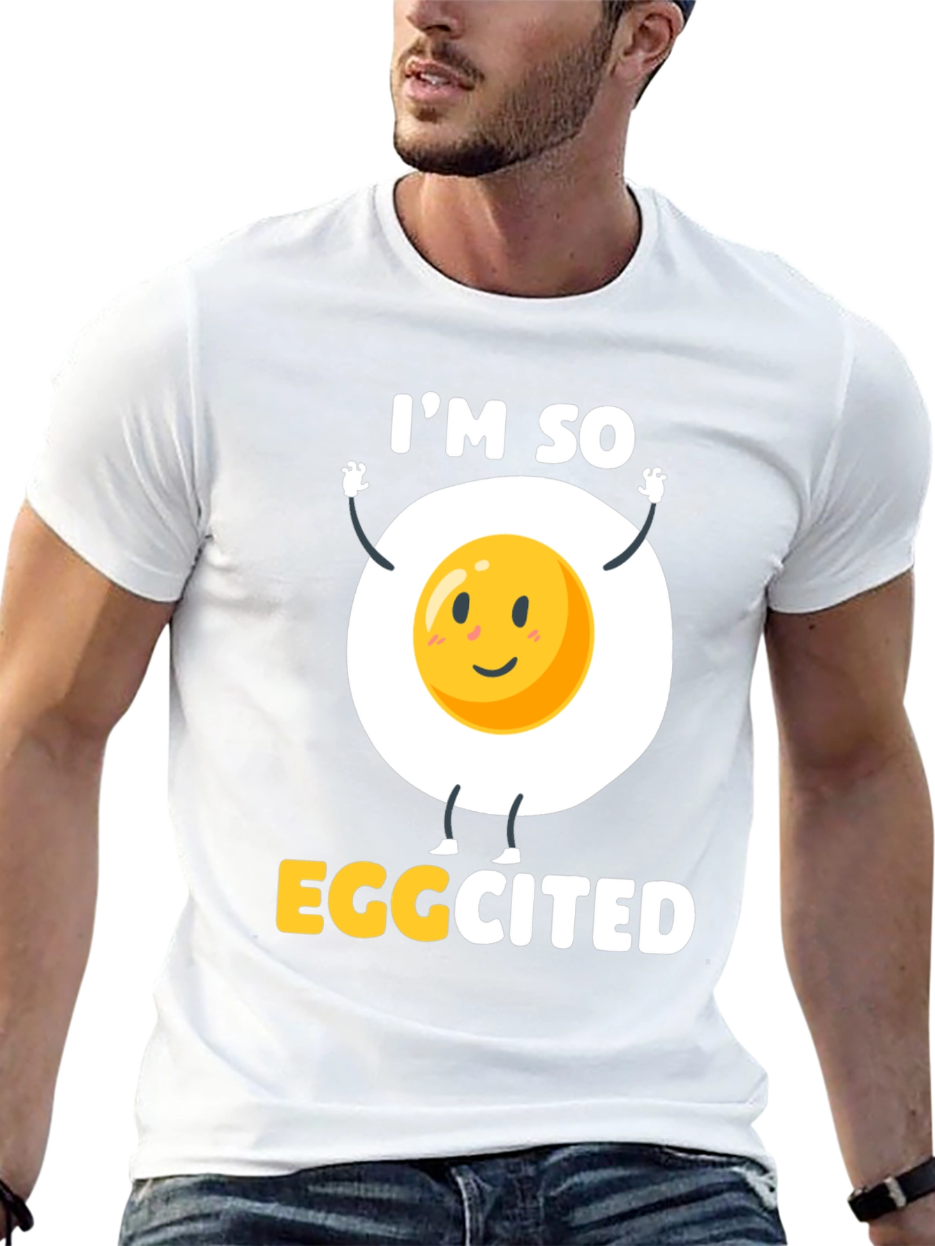 Im So Eggcited Graphic Tee