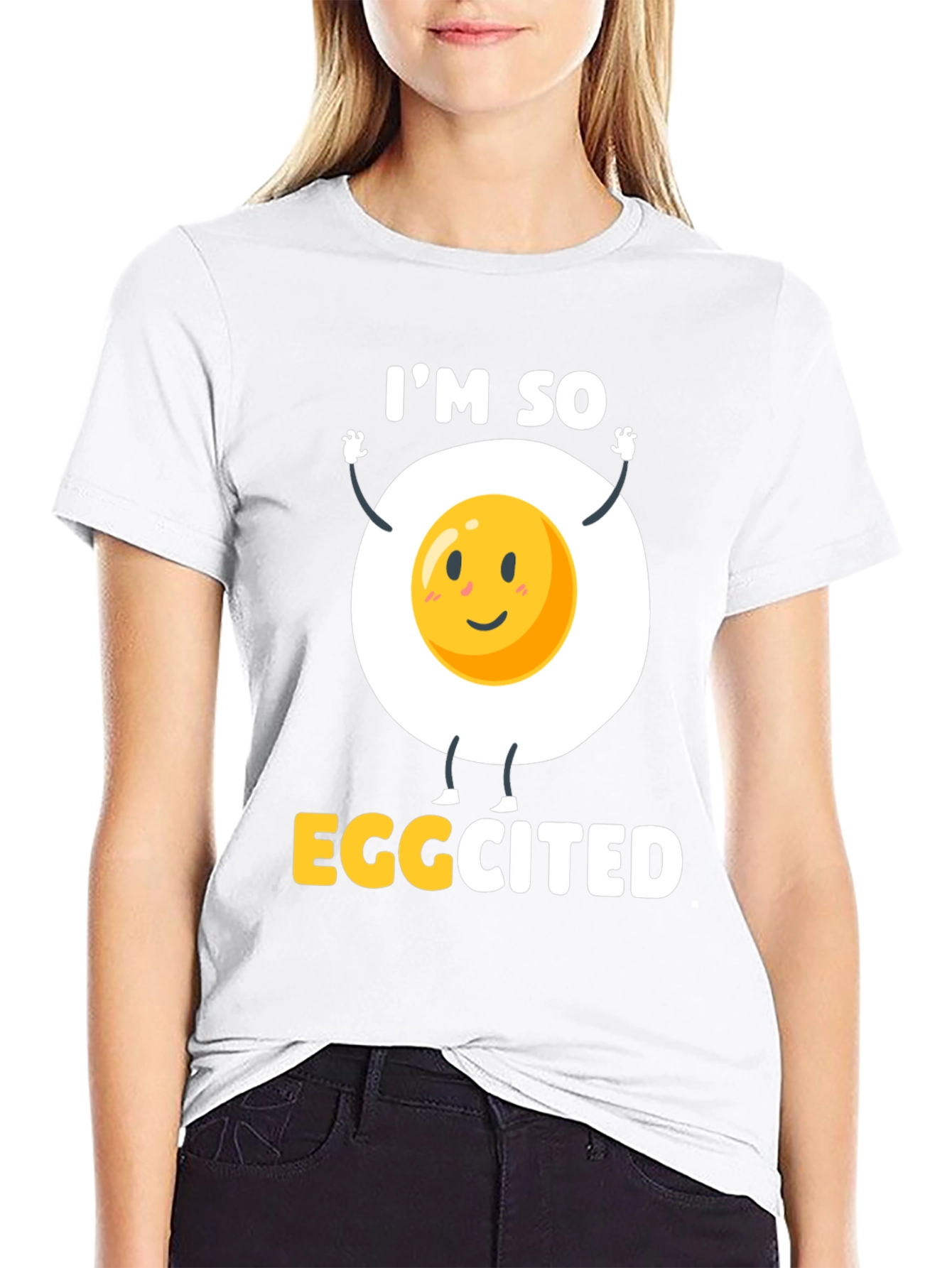 Im So Eggcited Graphic Tee