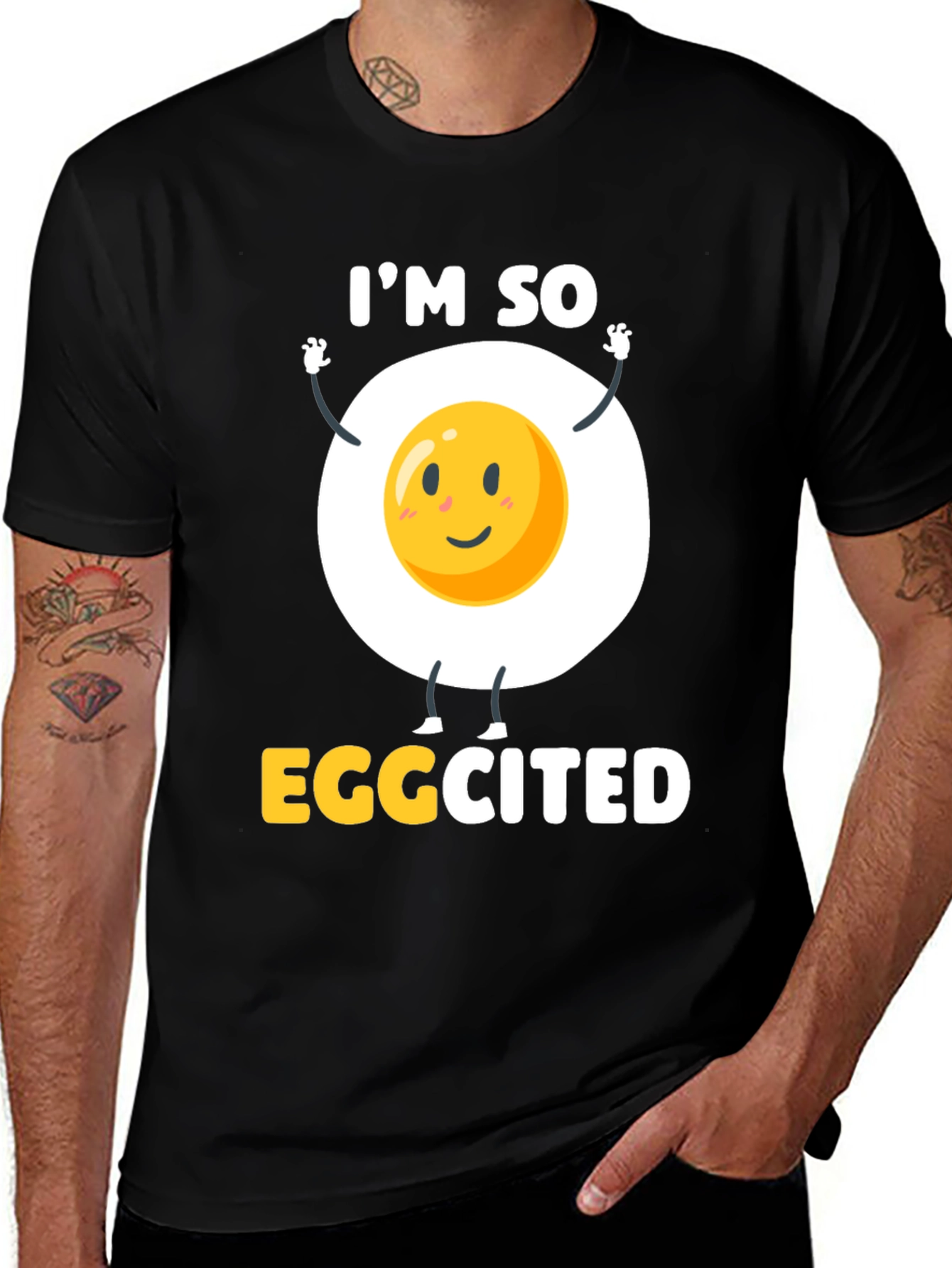 Im So Eggcited Graphic Tee