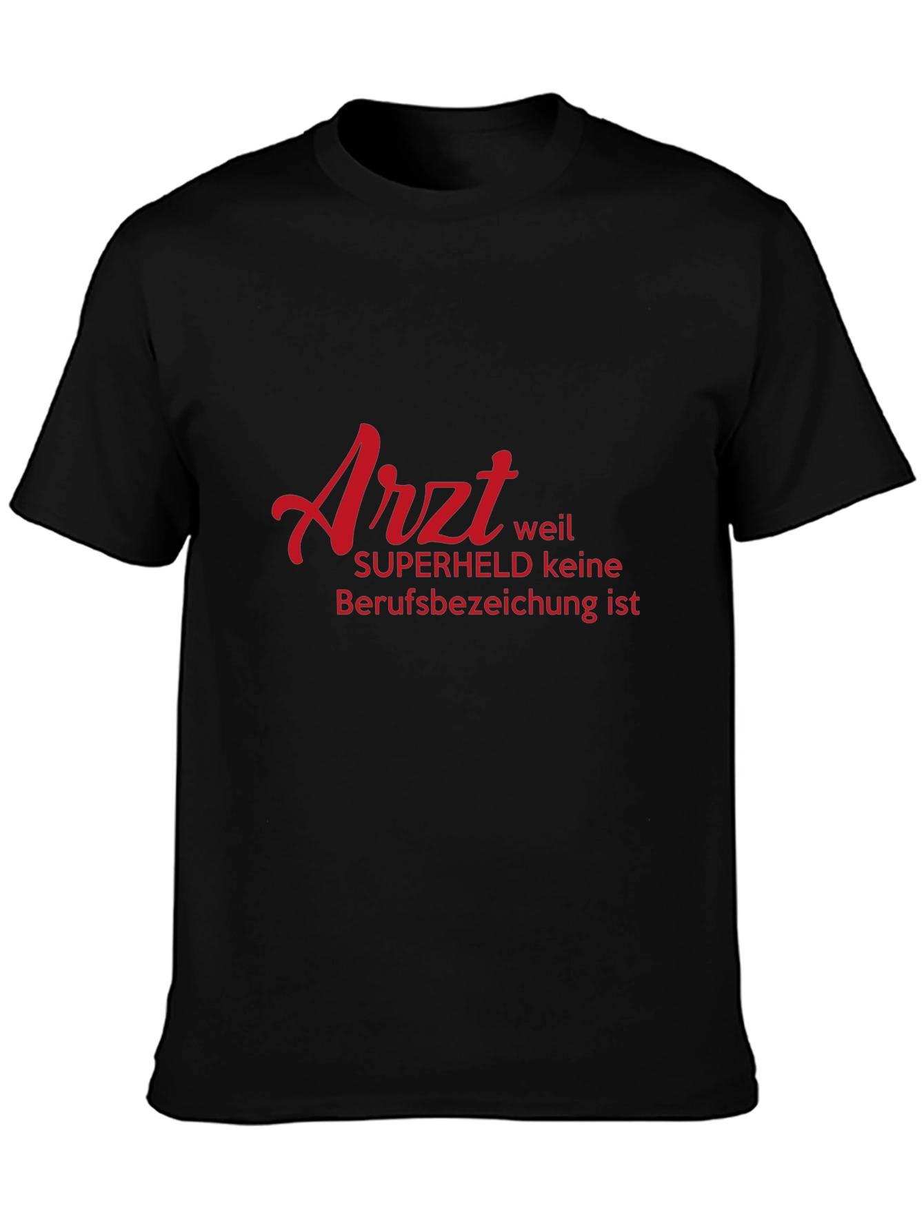 Doctor Superhero T-Shirt - German Text Design