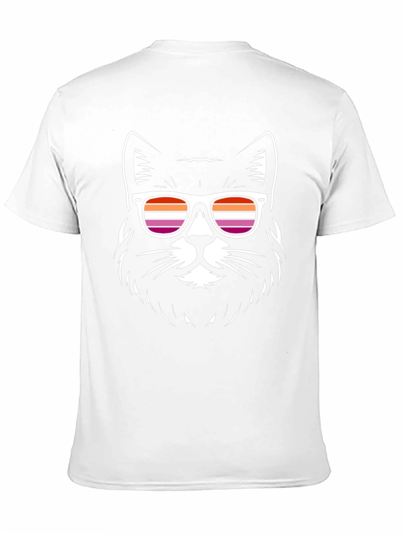 Cool Cat Lesbian Pride T-Shirt
