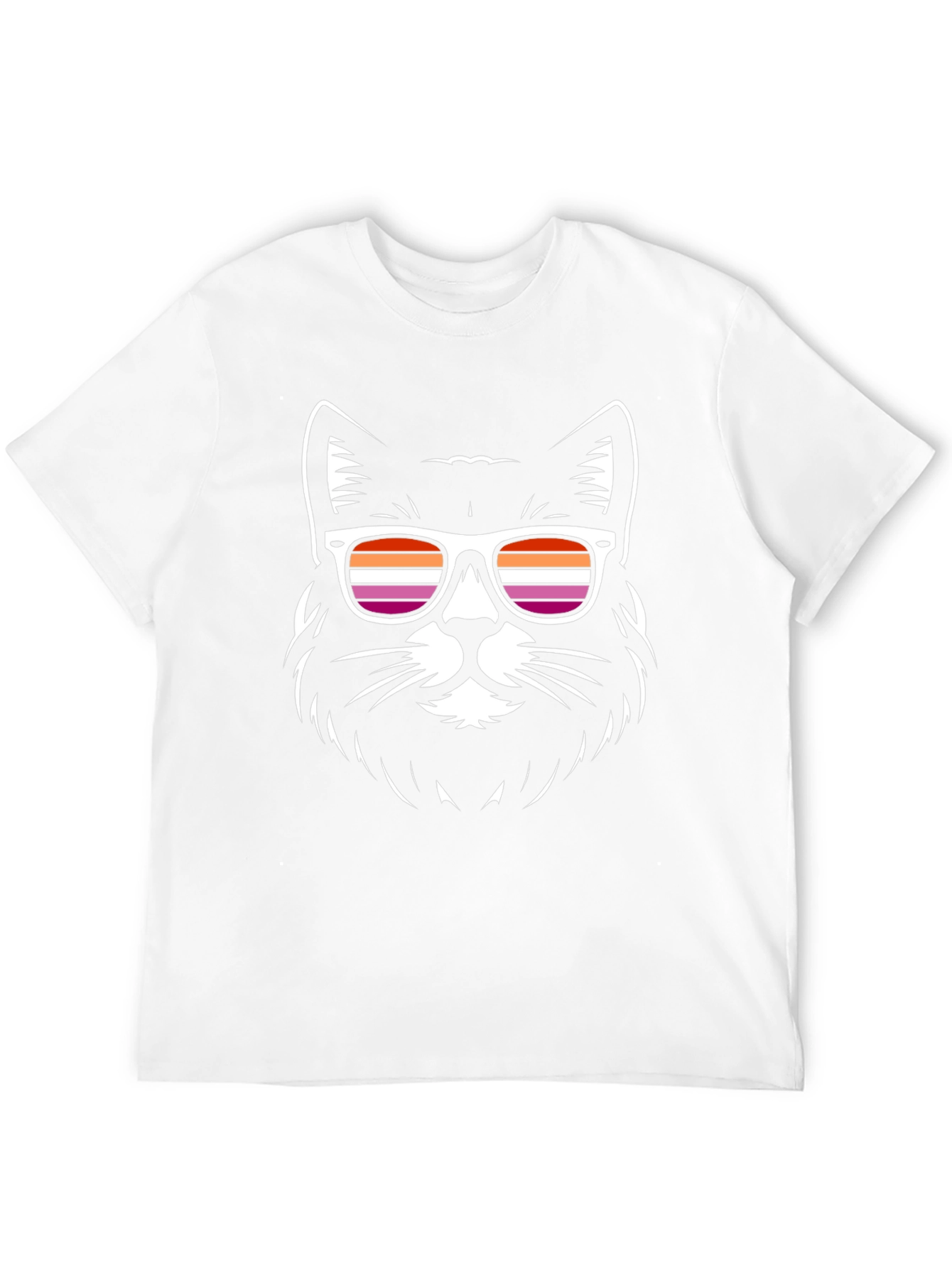 Cool Cat Lesbian Pride T-Shirt