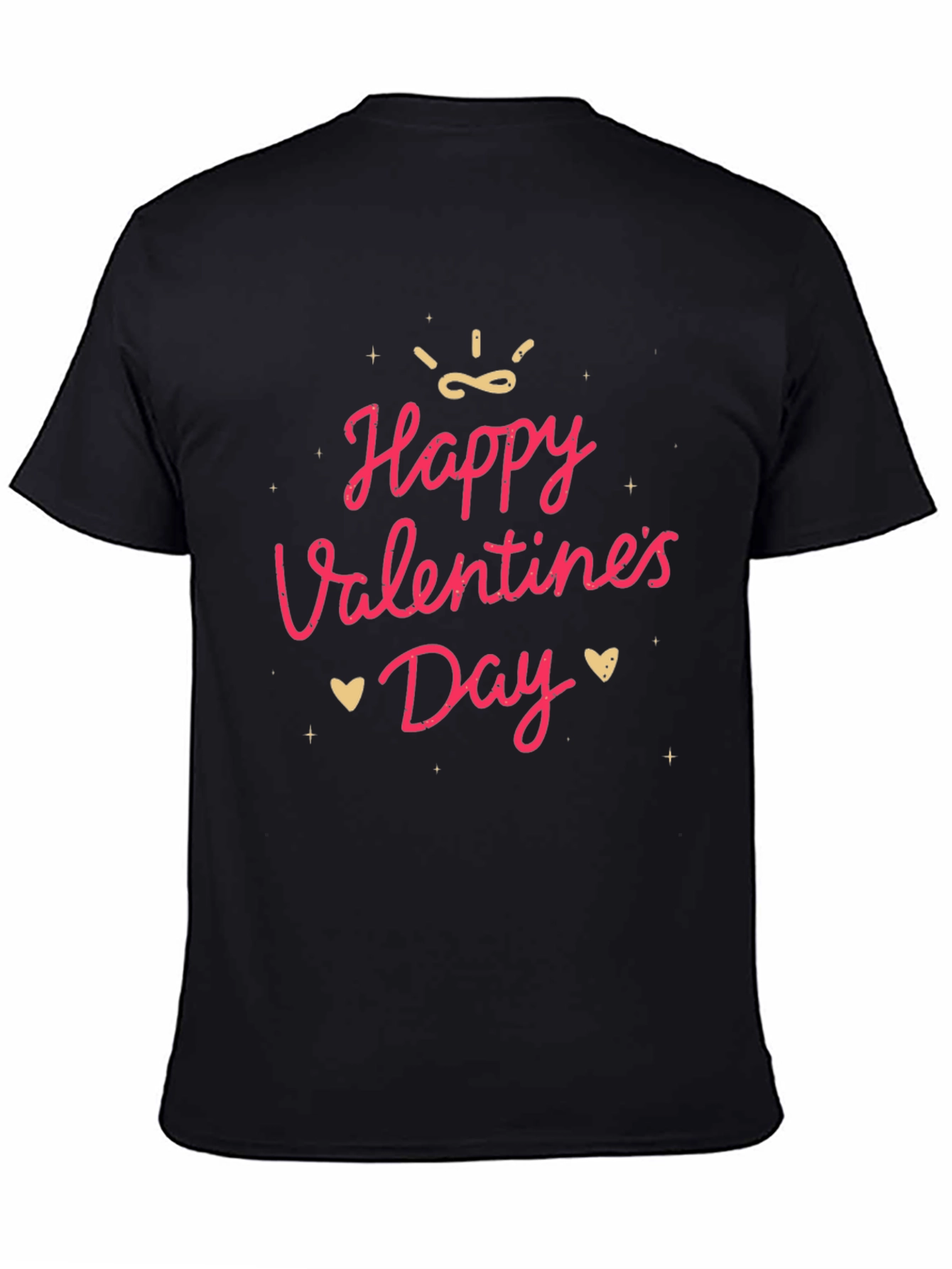 Happy Valentines Day Graphic Tee - Soft Cotton Blend