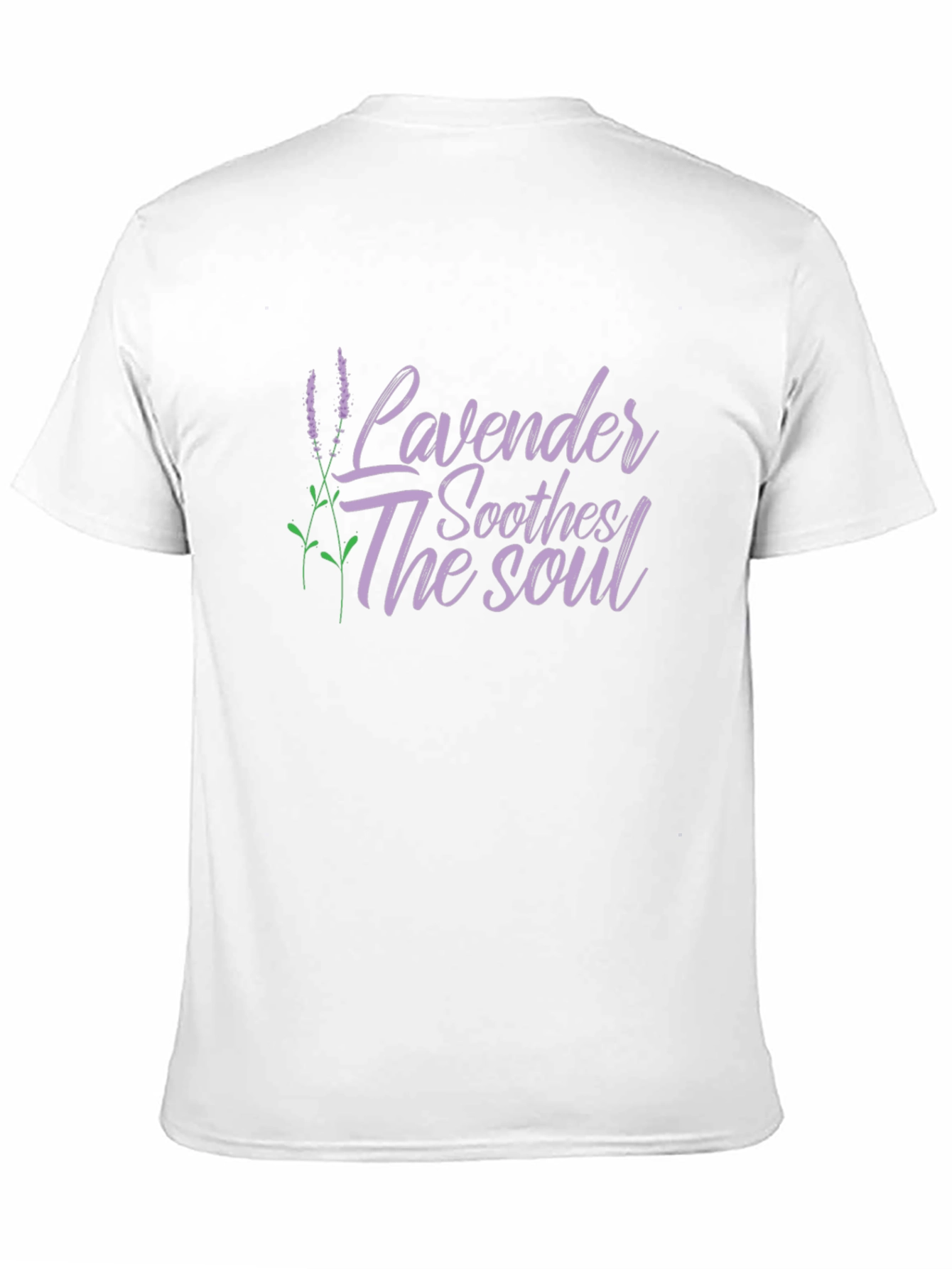 Lavender Soothes The Soul Graphic Tee