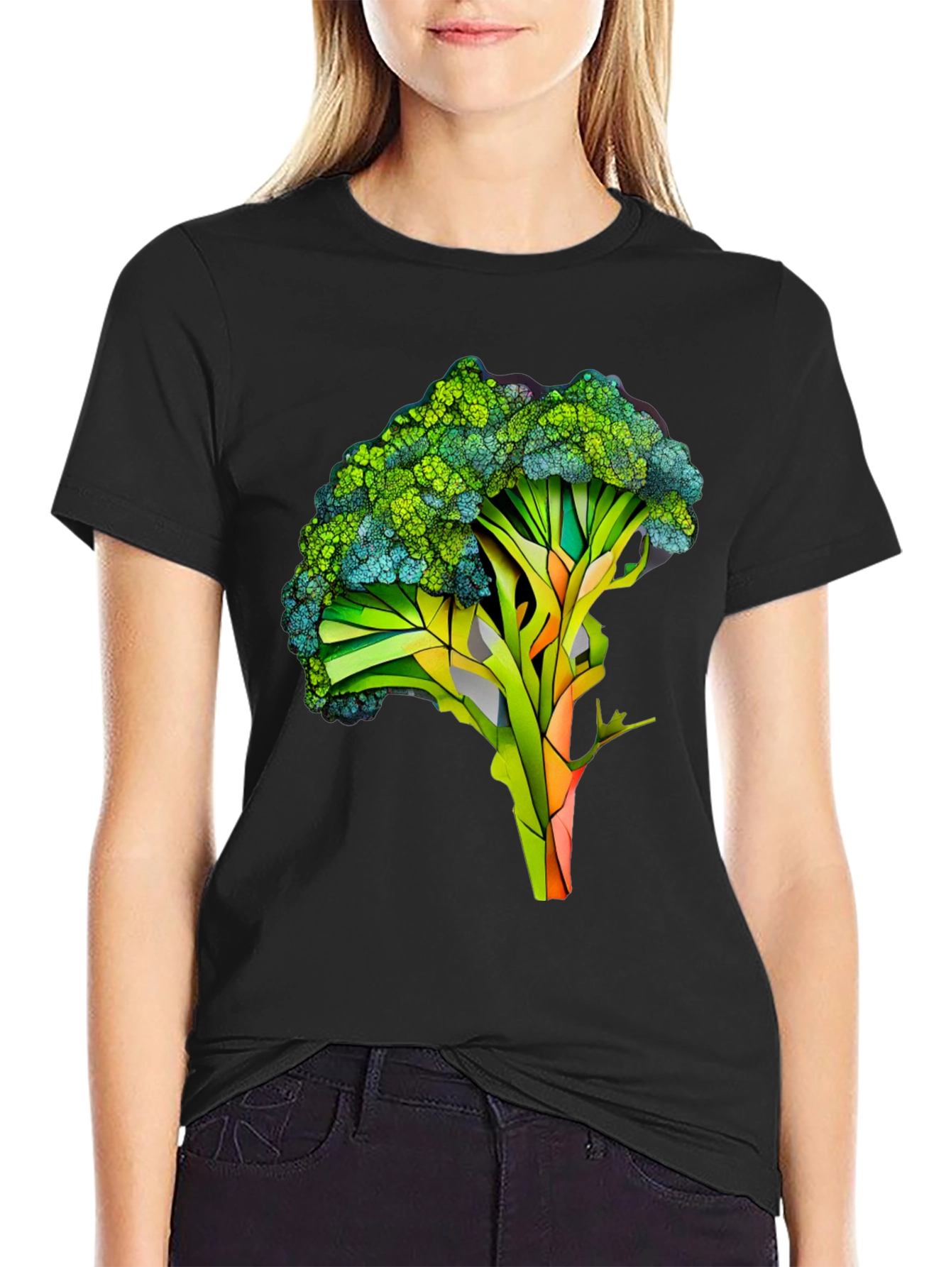 Broccoli Art Print T-Shirt