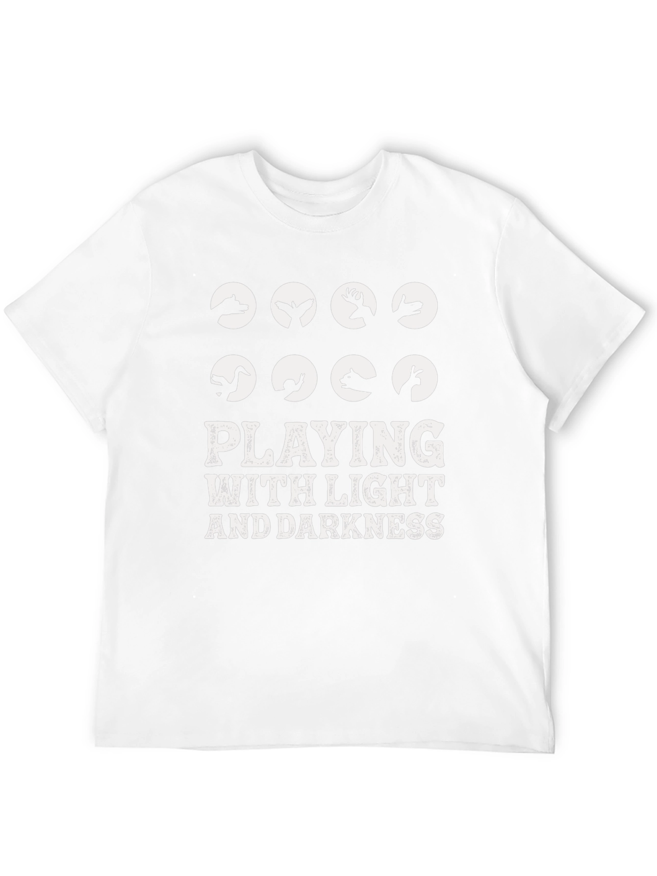 Playing with Light and Darkness Graphic T-Shirt