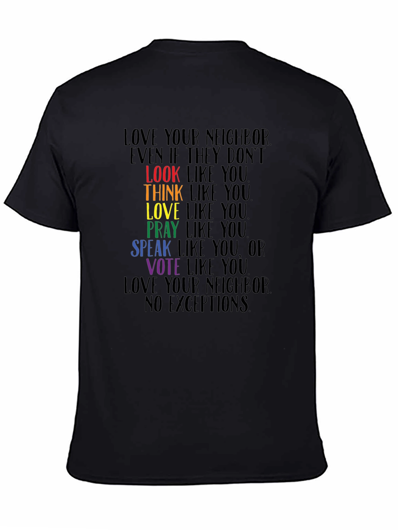 Love Your Neighbor Pride T-Shirt