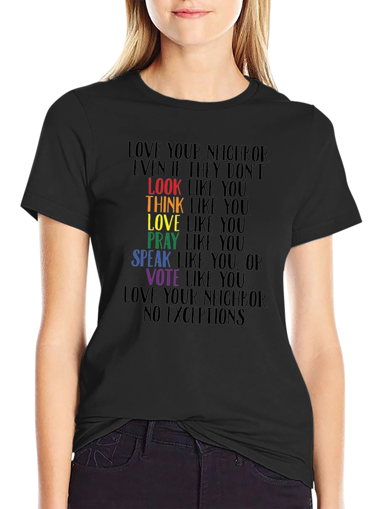 Love Your Neighbor Pride T-Shirt