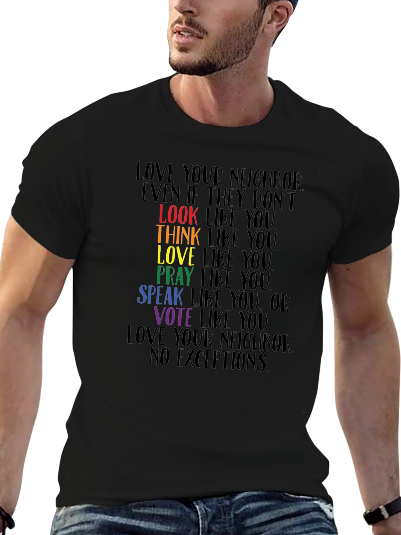 Love Your Neighbor Pride T-Shirt