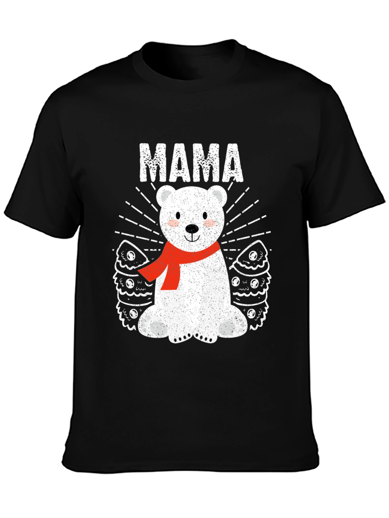 Mama Bear T-Shirt - Cute Holiday Tee
