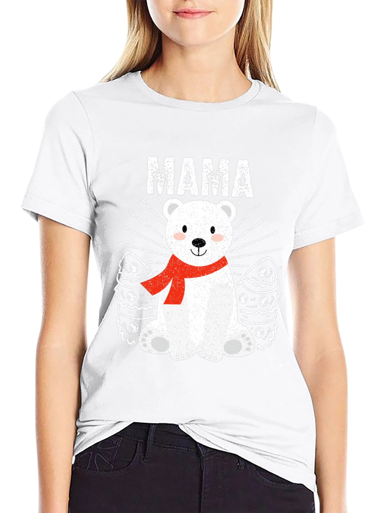 Mama Bear T-Shirt - Cute Holiday Tee