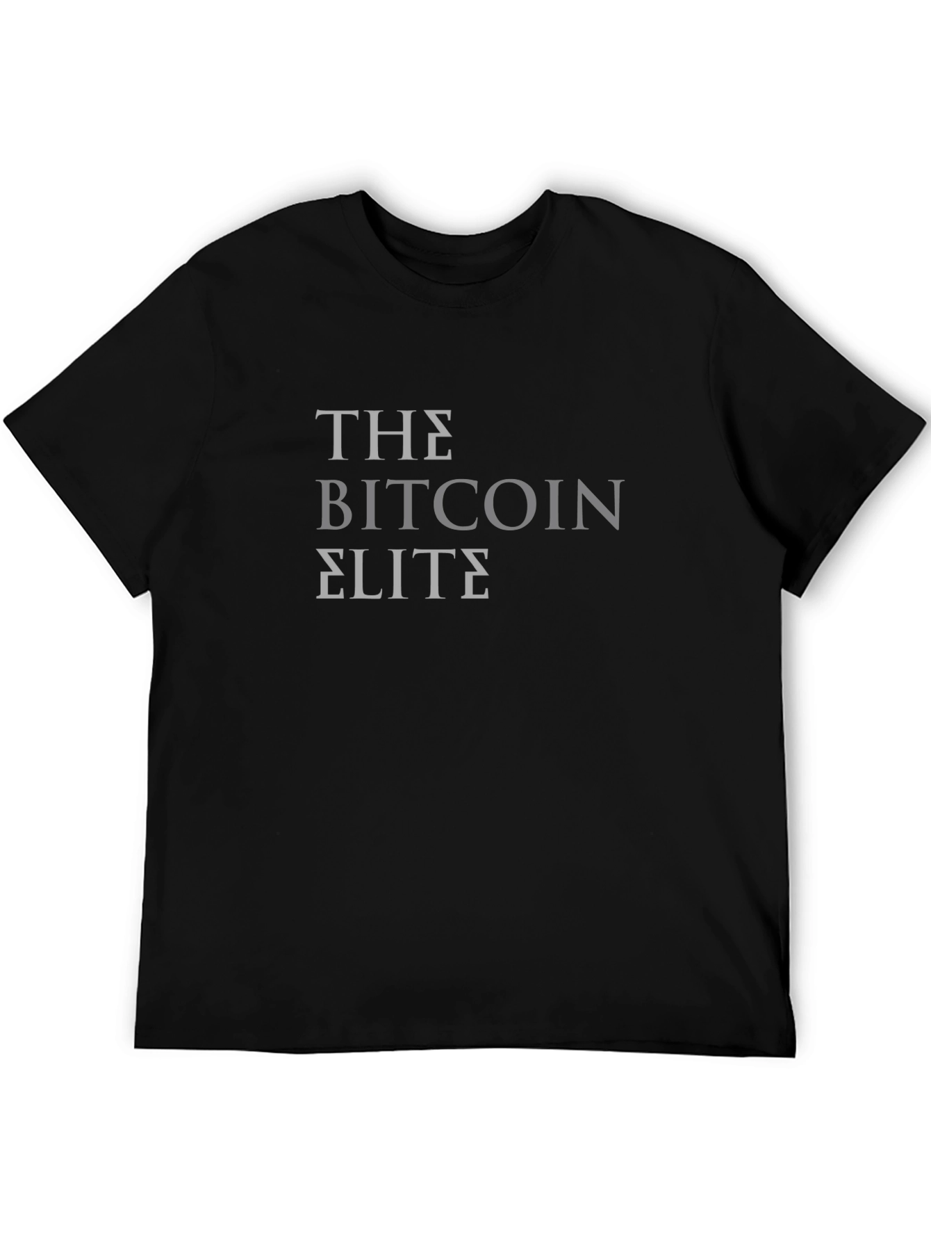 The Bitcoin Elite Graphic Tee - Crypto Enthusiast Apparel