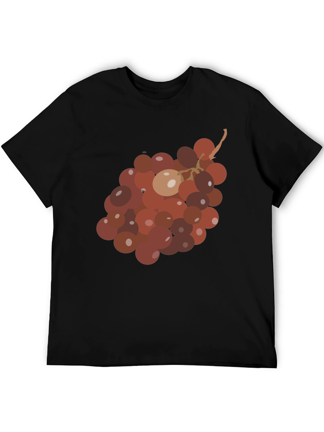 Grapes Graphic Tee - Unique Fruit Design