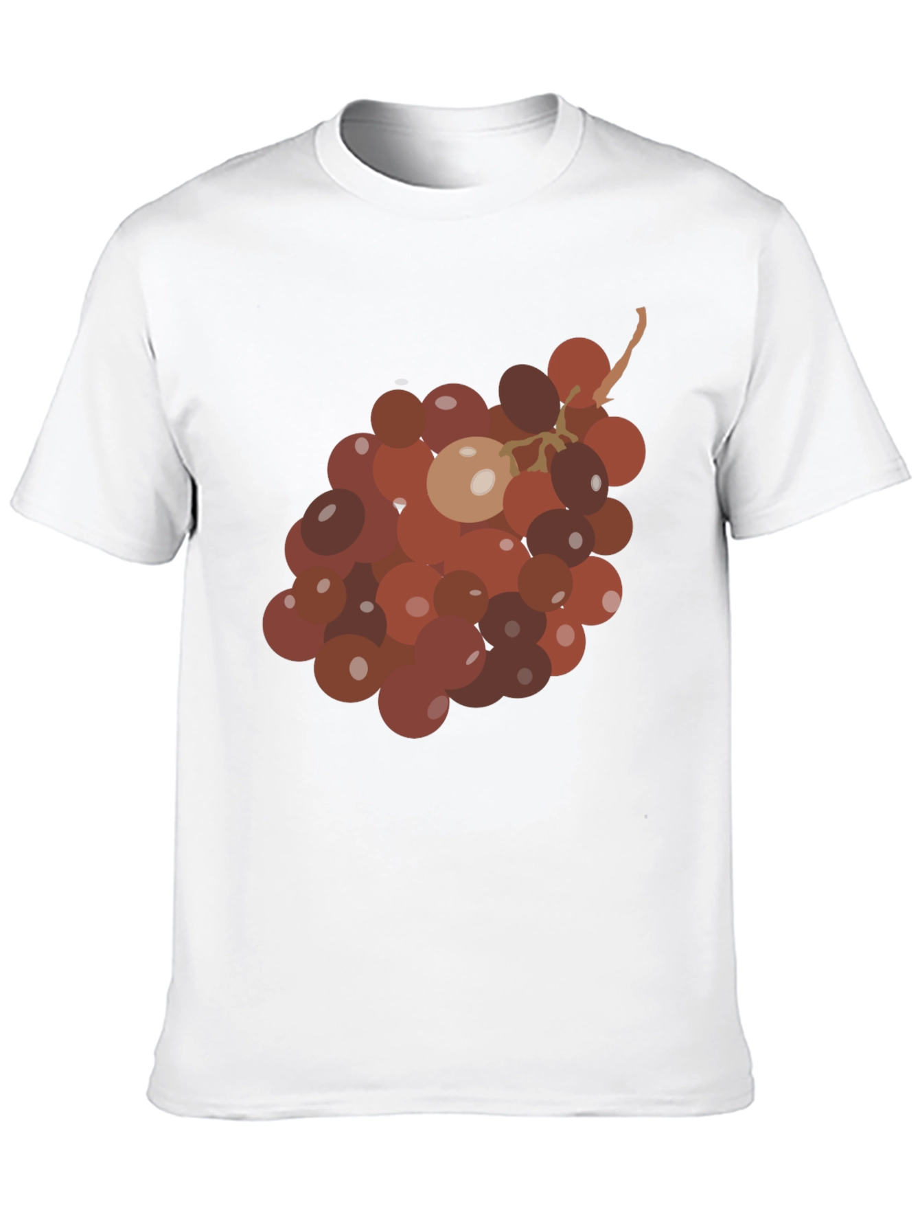 Grapes Graphic Tee - Unique Fruit Design
