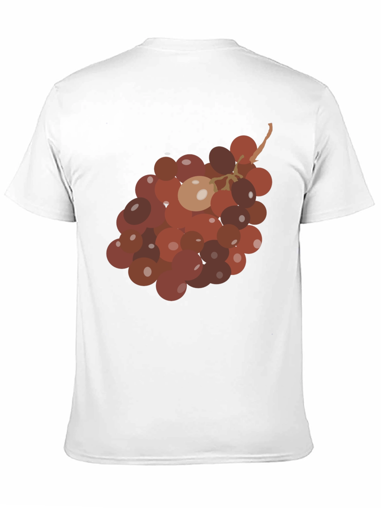 Grapes Graphic Tee - Unique Fruit Design