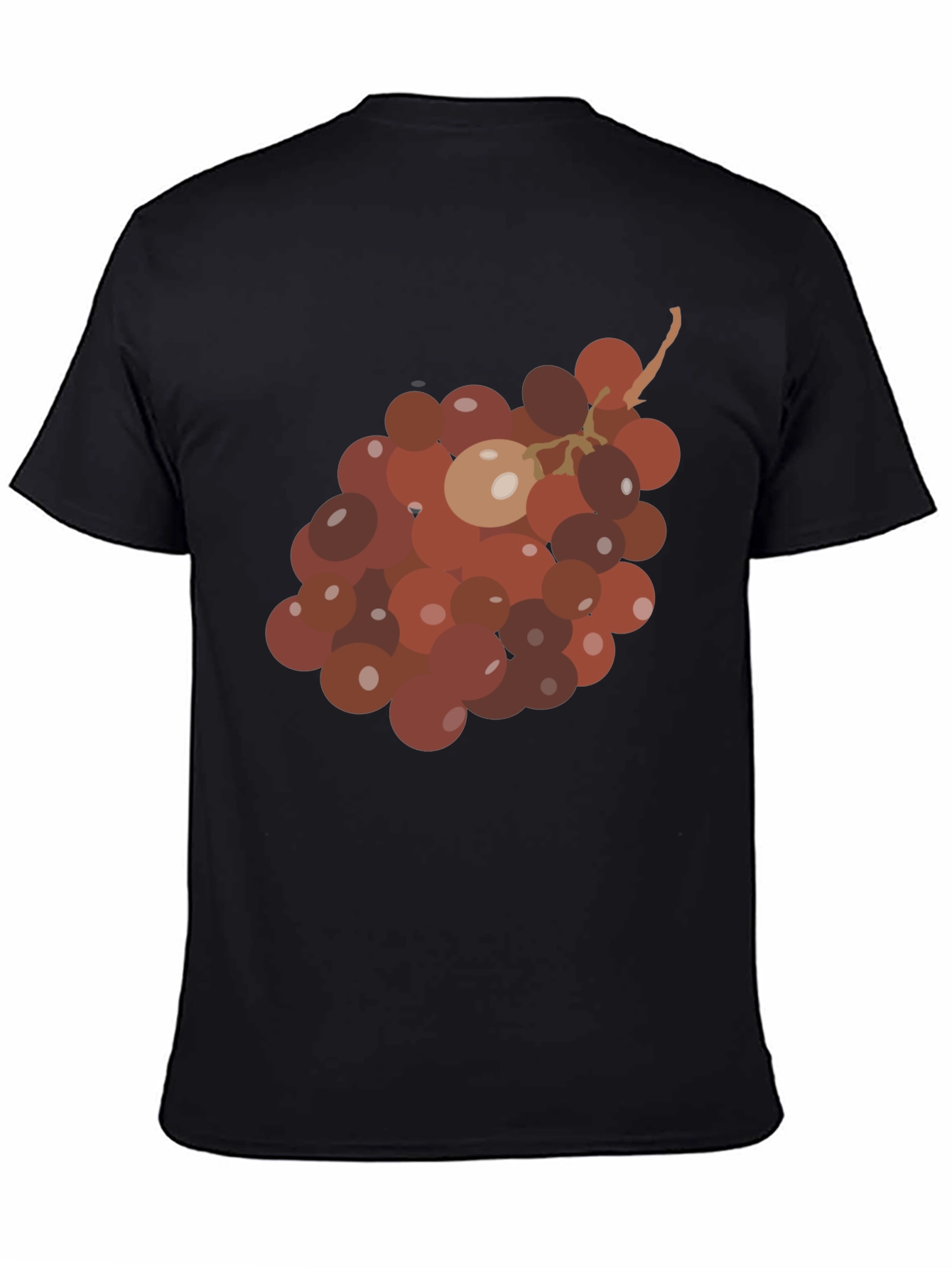 Grapes Graphic Tee - Unique Fruit Design