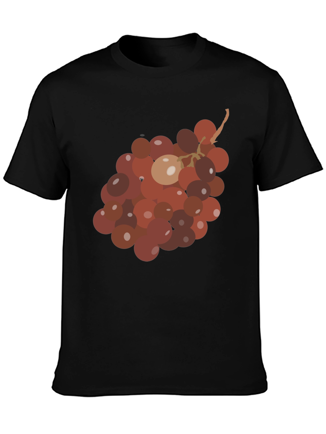 Grapes Graphic Tee - Unique Fruit Design