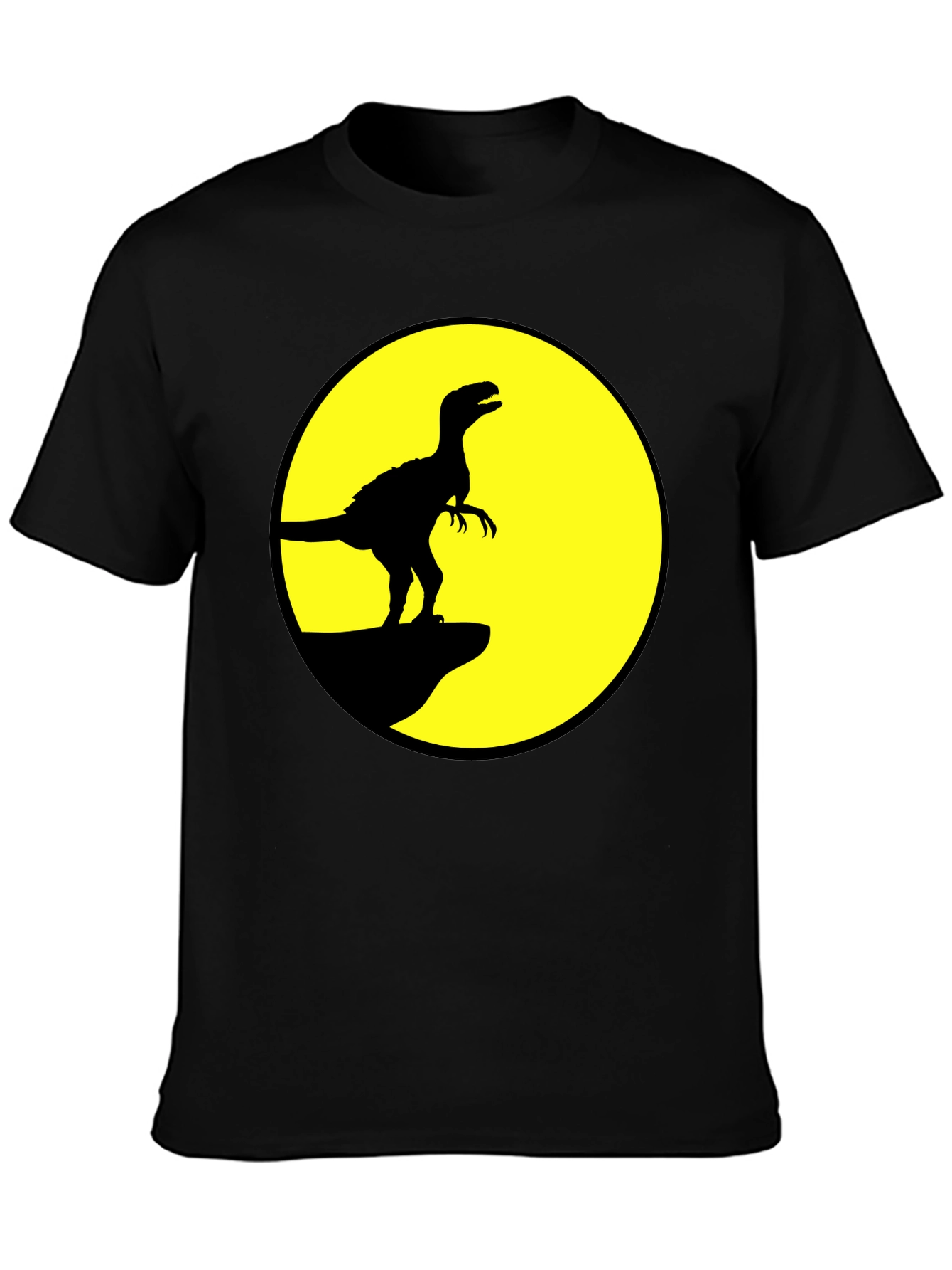Dinosaur Silhouette T-Shirt - Jurassic Style