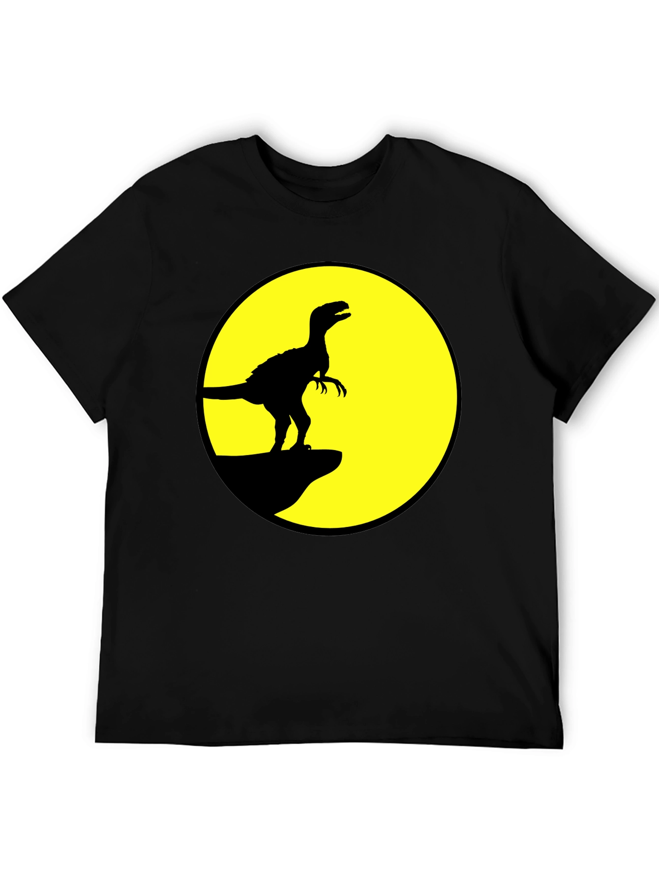 Dinosaur Silhouette T-Shirt - Jurassic Style