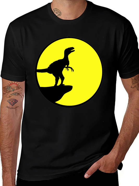 Dinosaur Silhouette T-Shirt - Jurassic Style