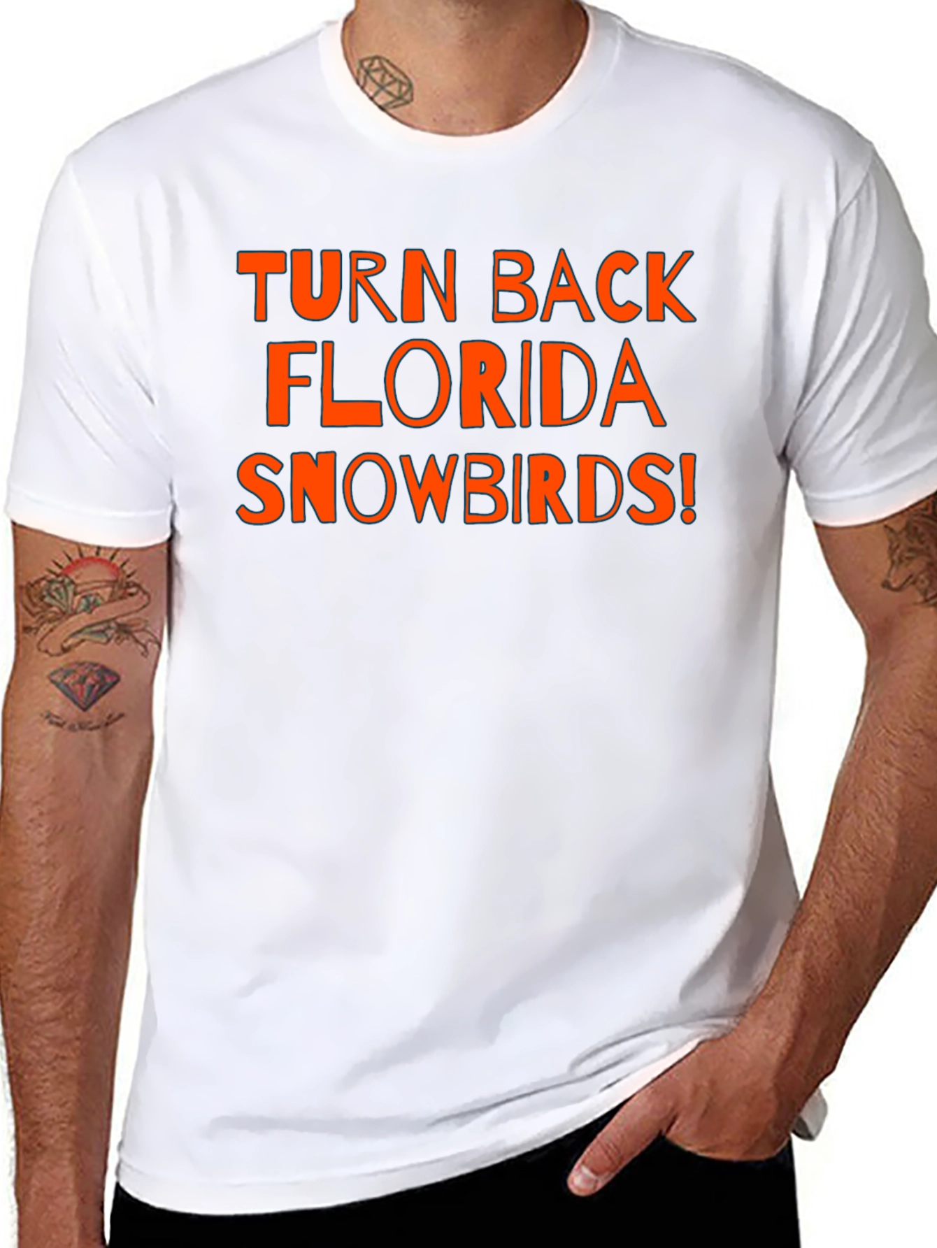 Turn Back Florida Snowbirds T-Shirt