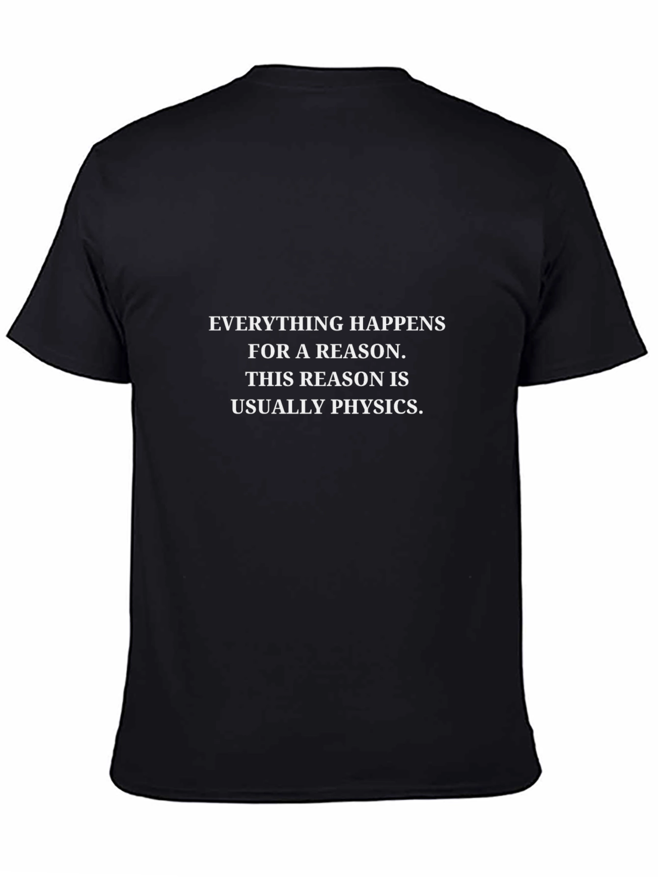 Physics Reason Graphic Tee - Black