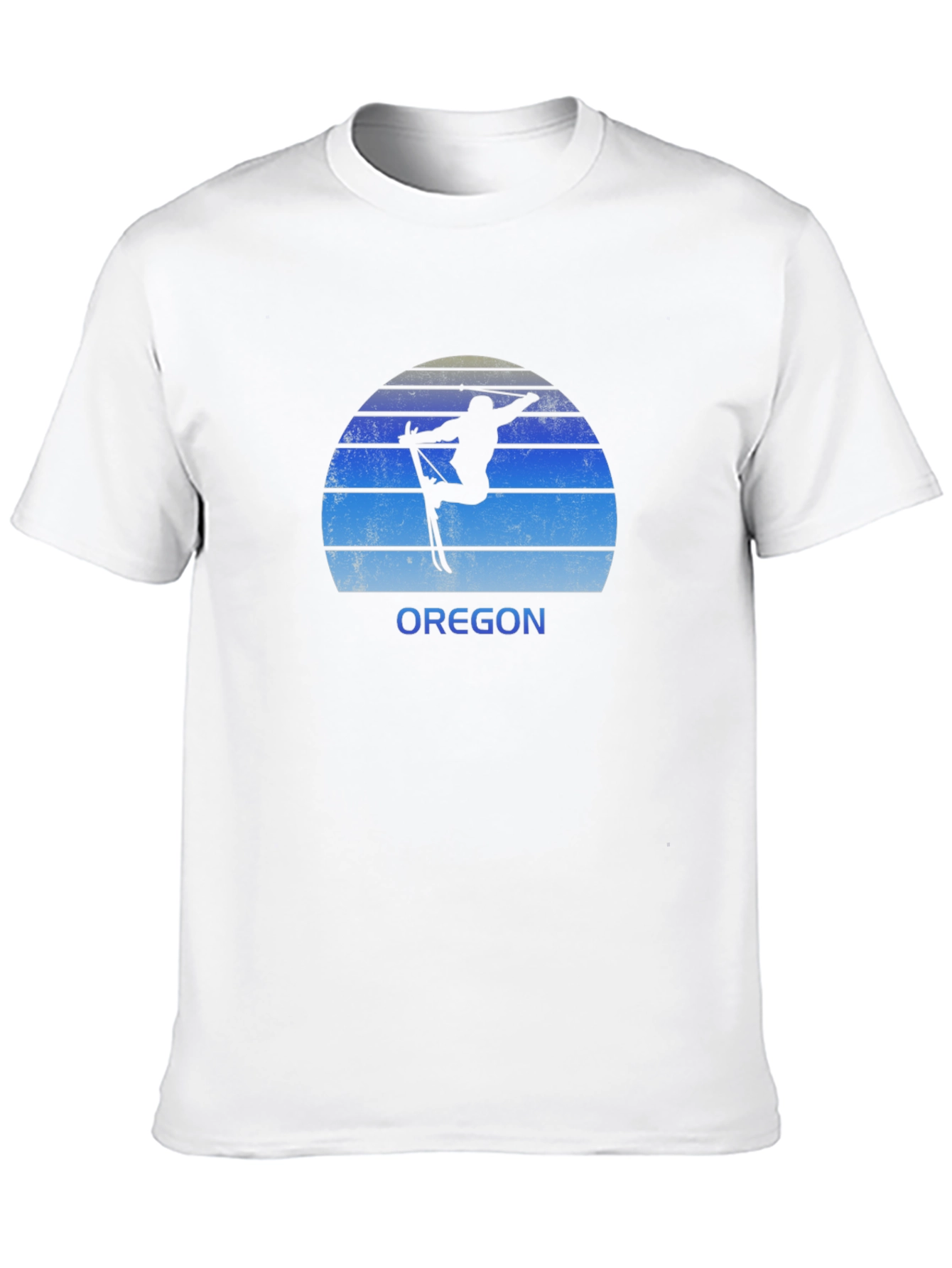 Oregon Ski T-Shirt - Retro Style